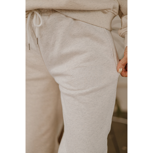 Heirloom Grey Wide-Leg Sweatpant