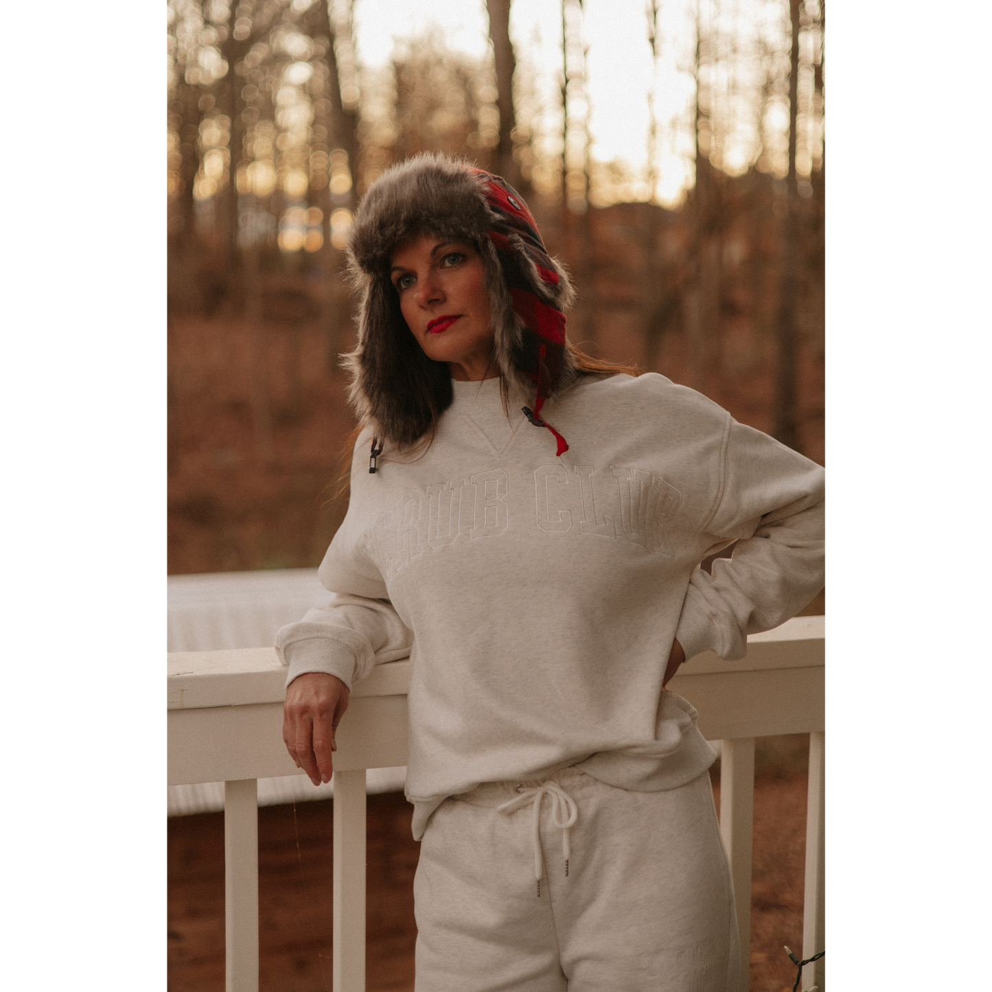 Heirloom Grey Mock Neck — Cozy Shift