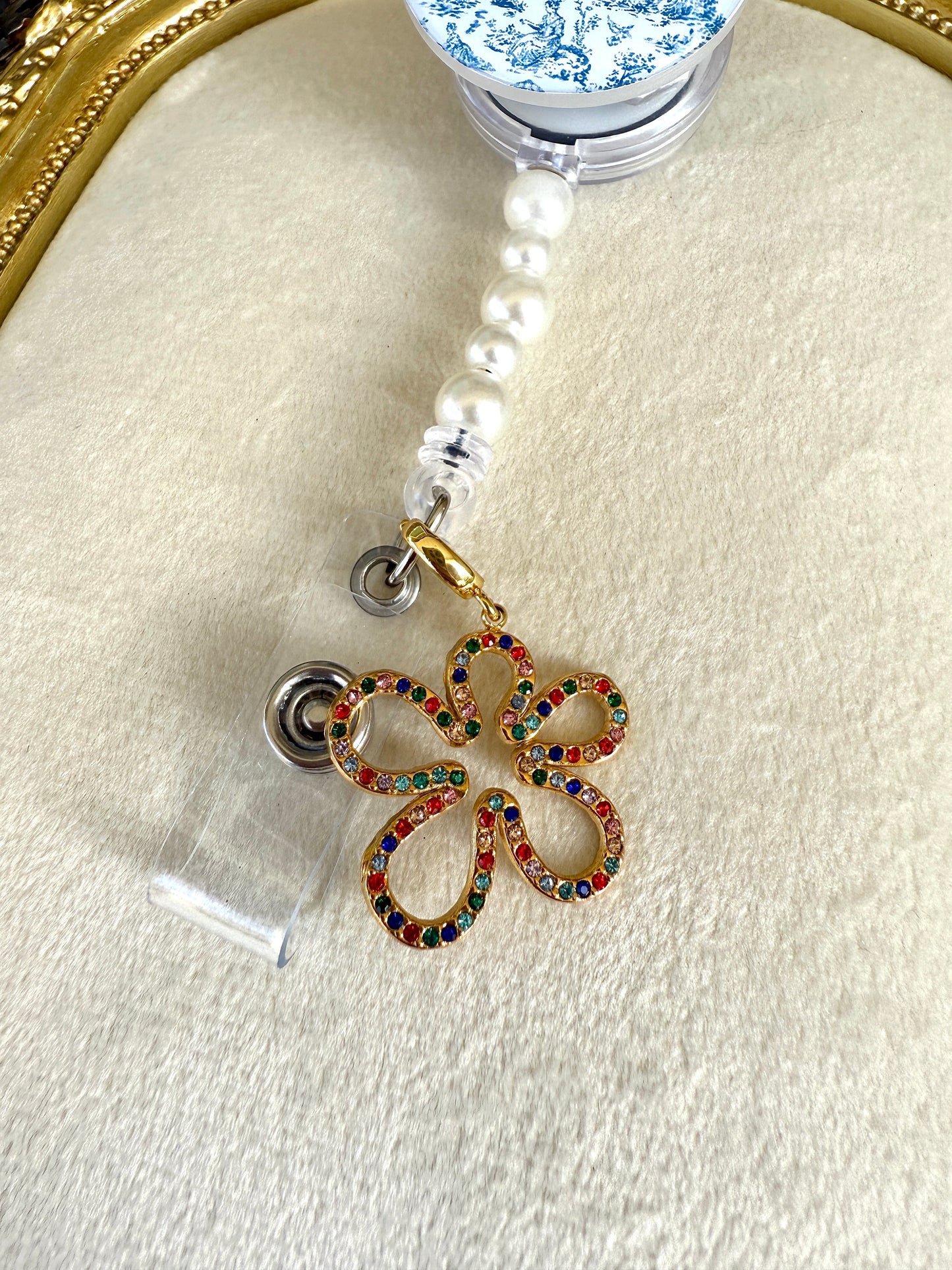 Gold Plated Badge Charms