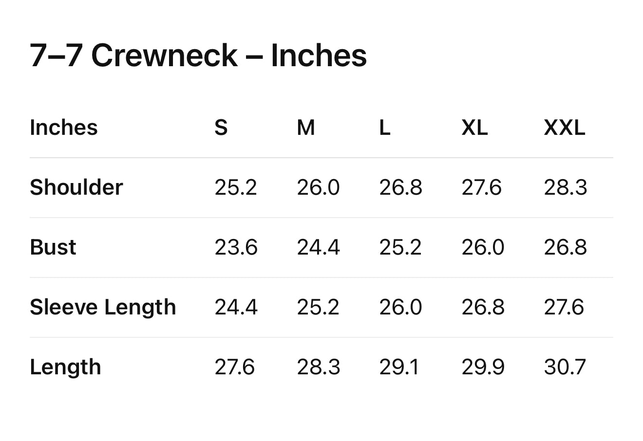 7toSeven Crewneck- Heather Grey