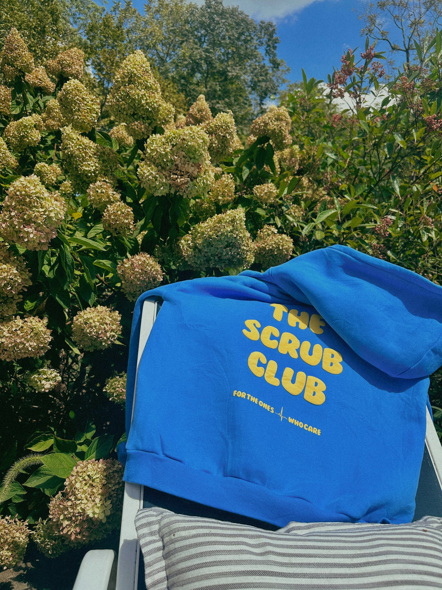 The Vitals Hoodie – Cornflower Blue