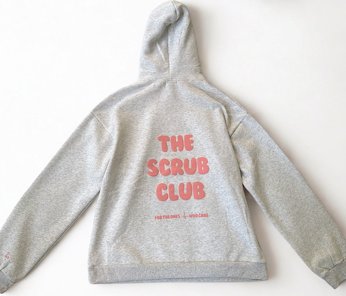 The Vitals Hoodie – Heather Grey
