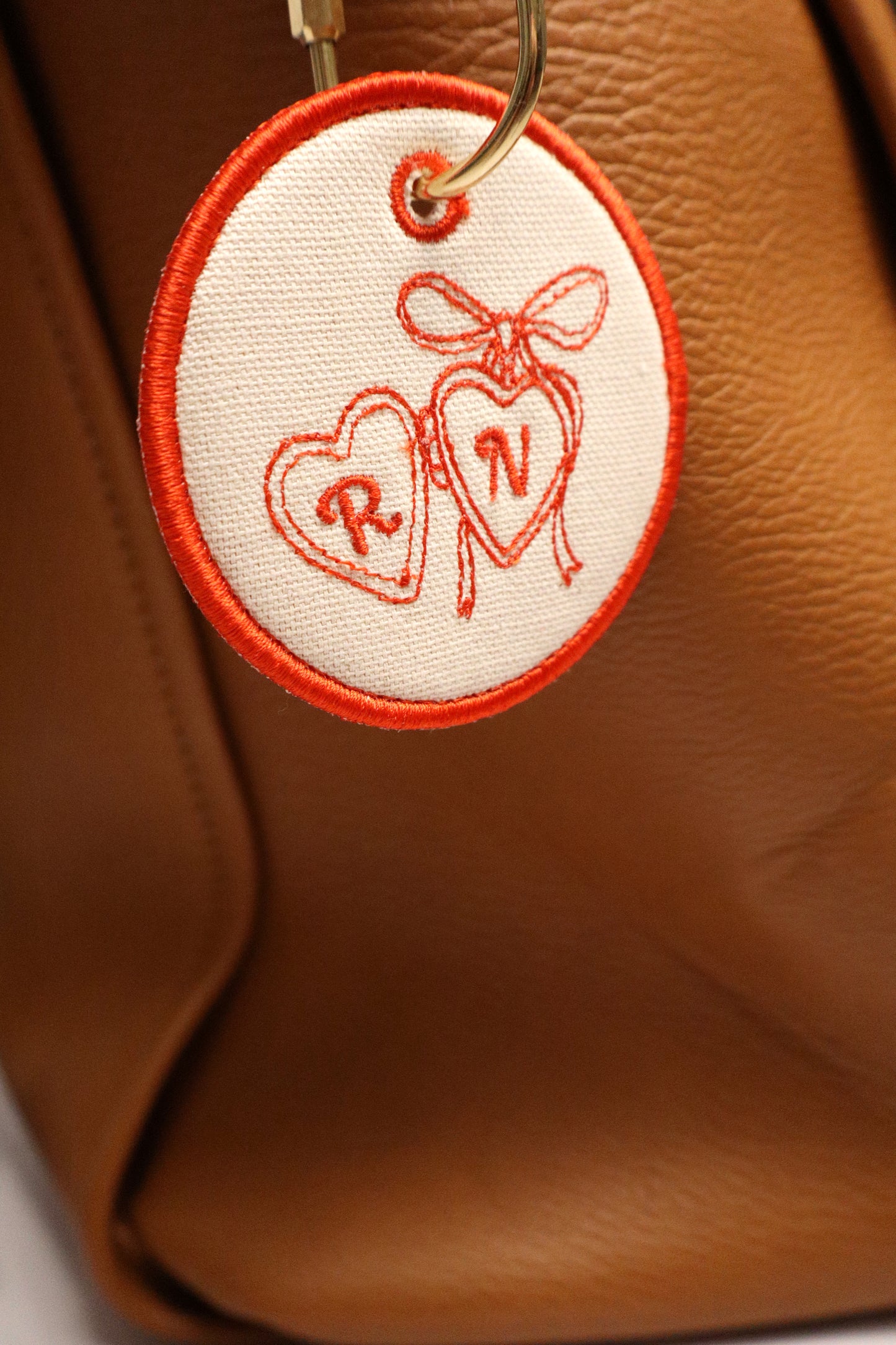 Heart Locket Bag Charm
