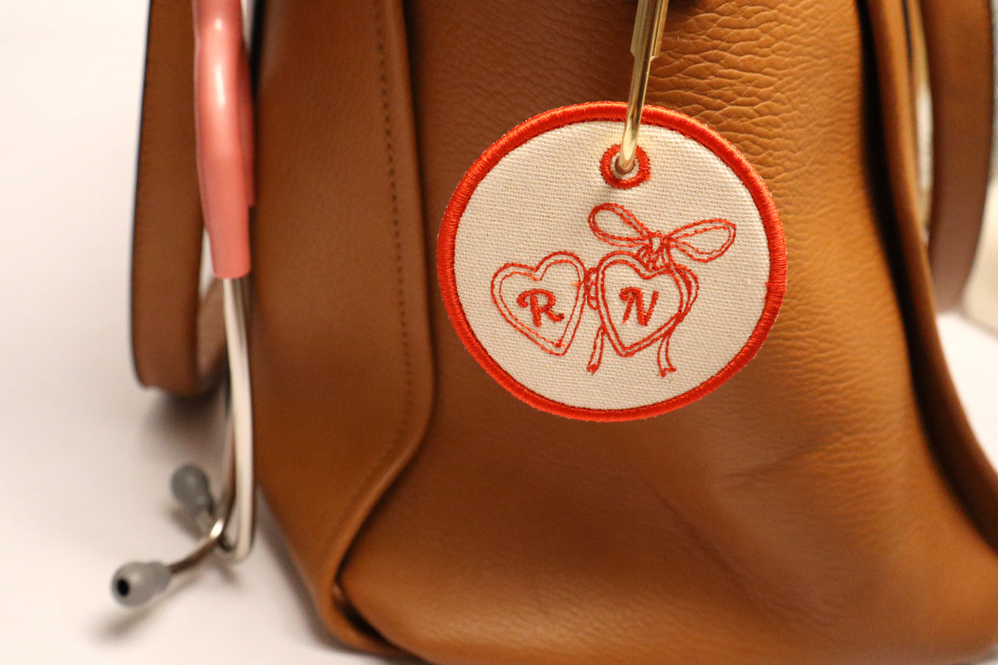 Heart Locket Bag Charm