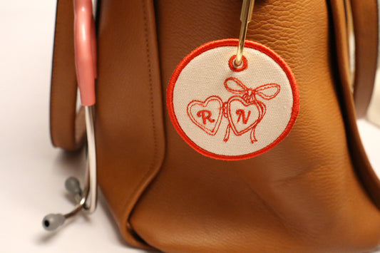 Heart Locket Bag Charm