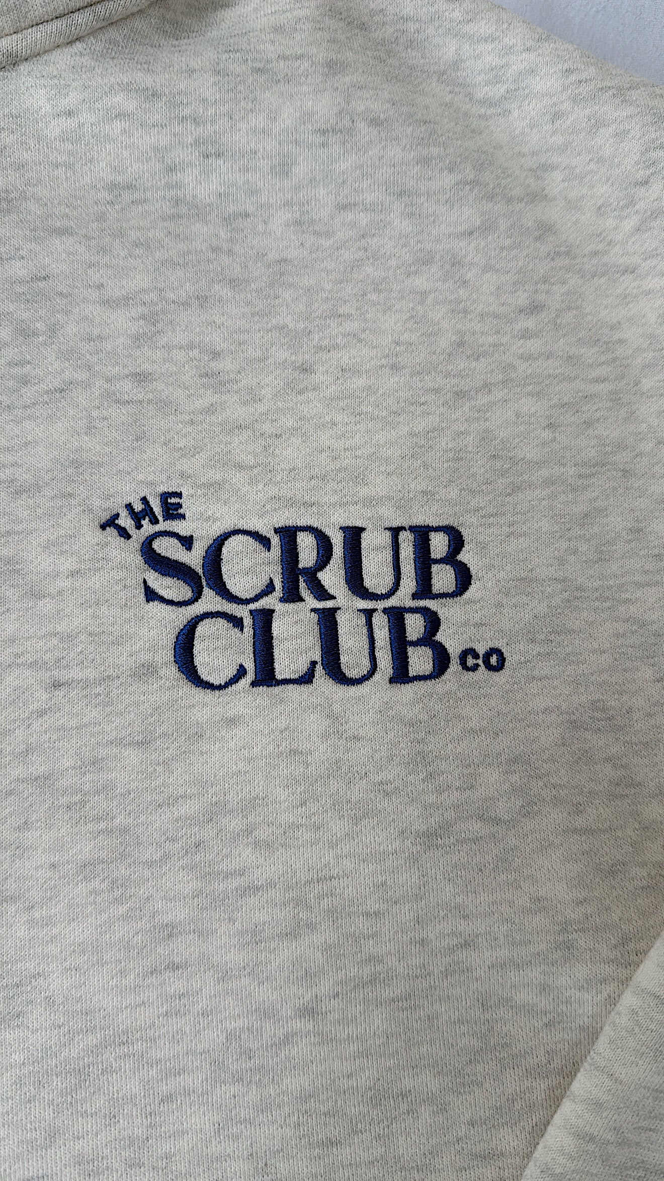 The Vitals 1/4 Zip – Heather Grey