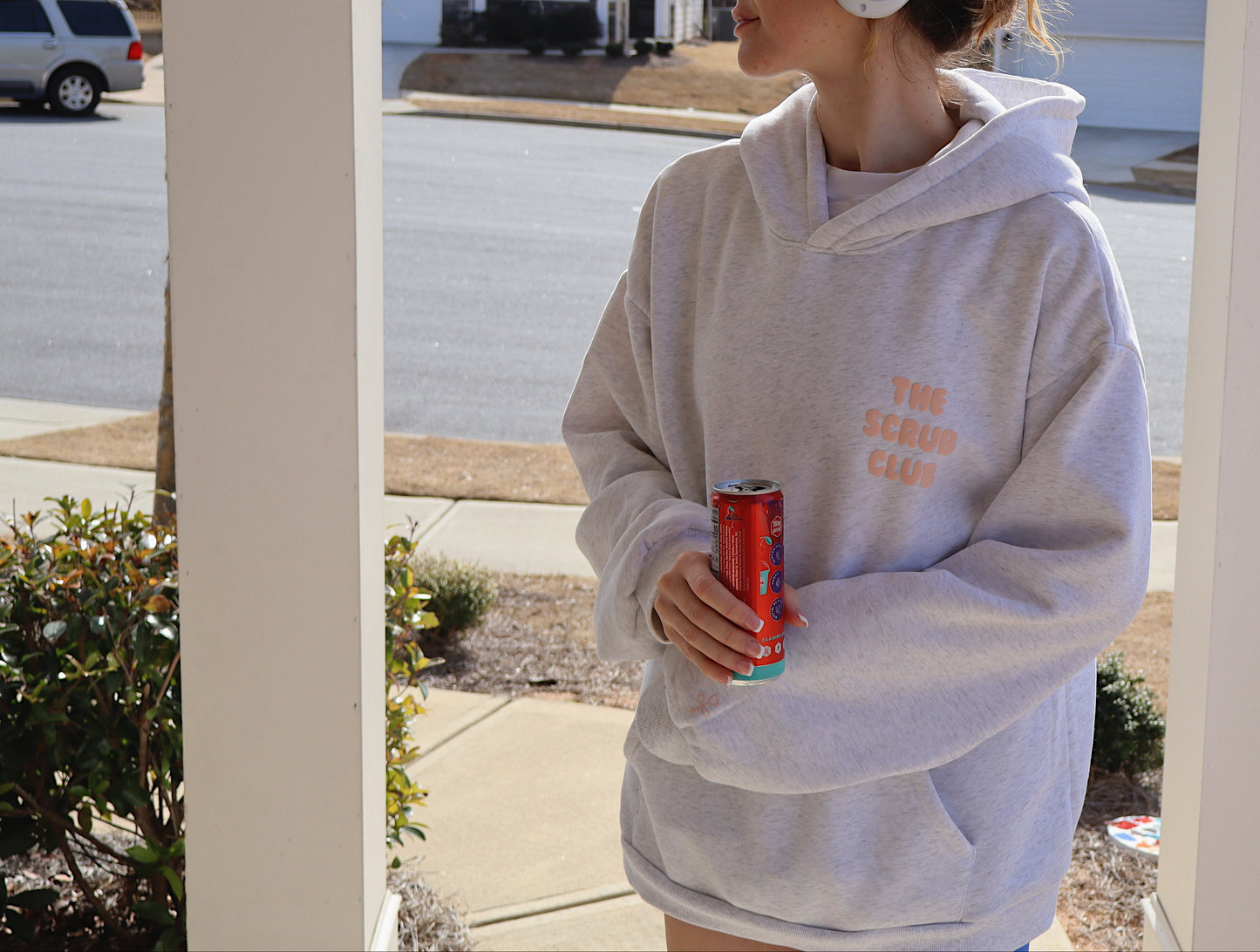 The Vitals Hoodie – Heather Grey