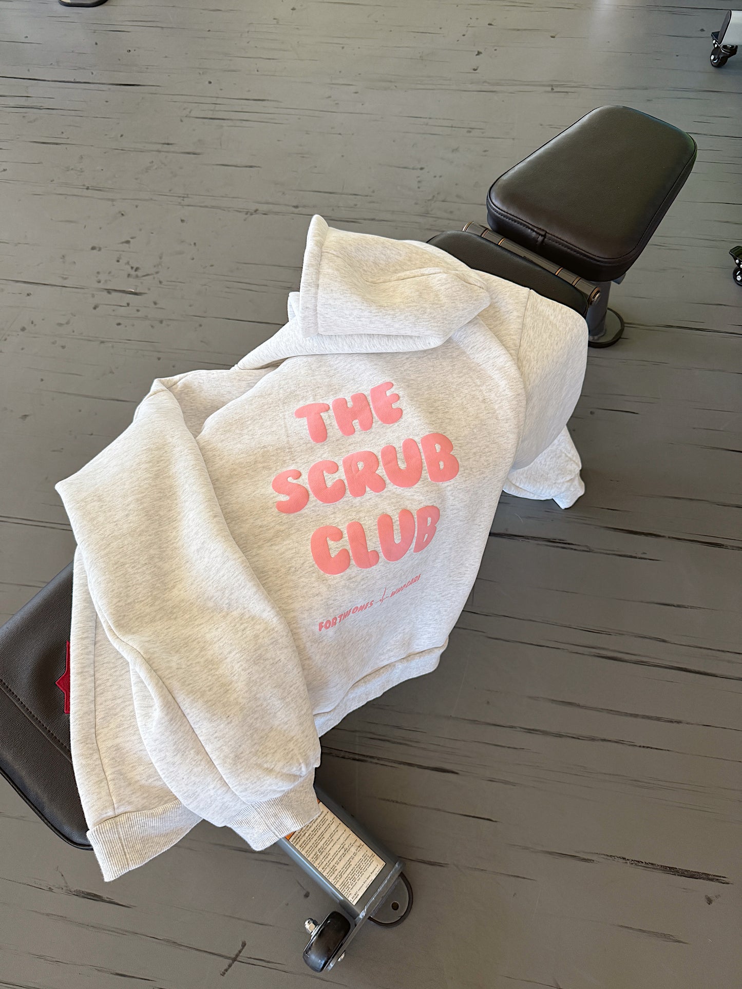 The Vitals Hoodie – Heather Grey