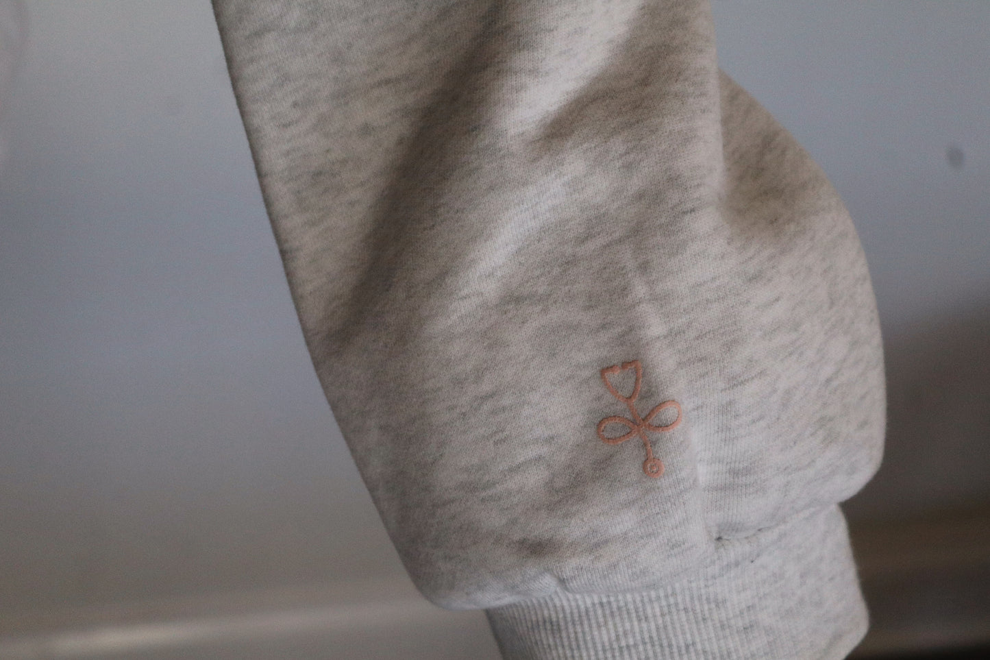 The Vitals Hoodie – Heather Grey