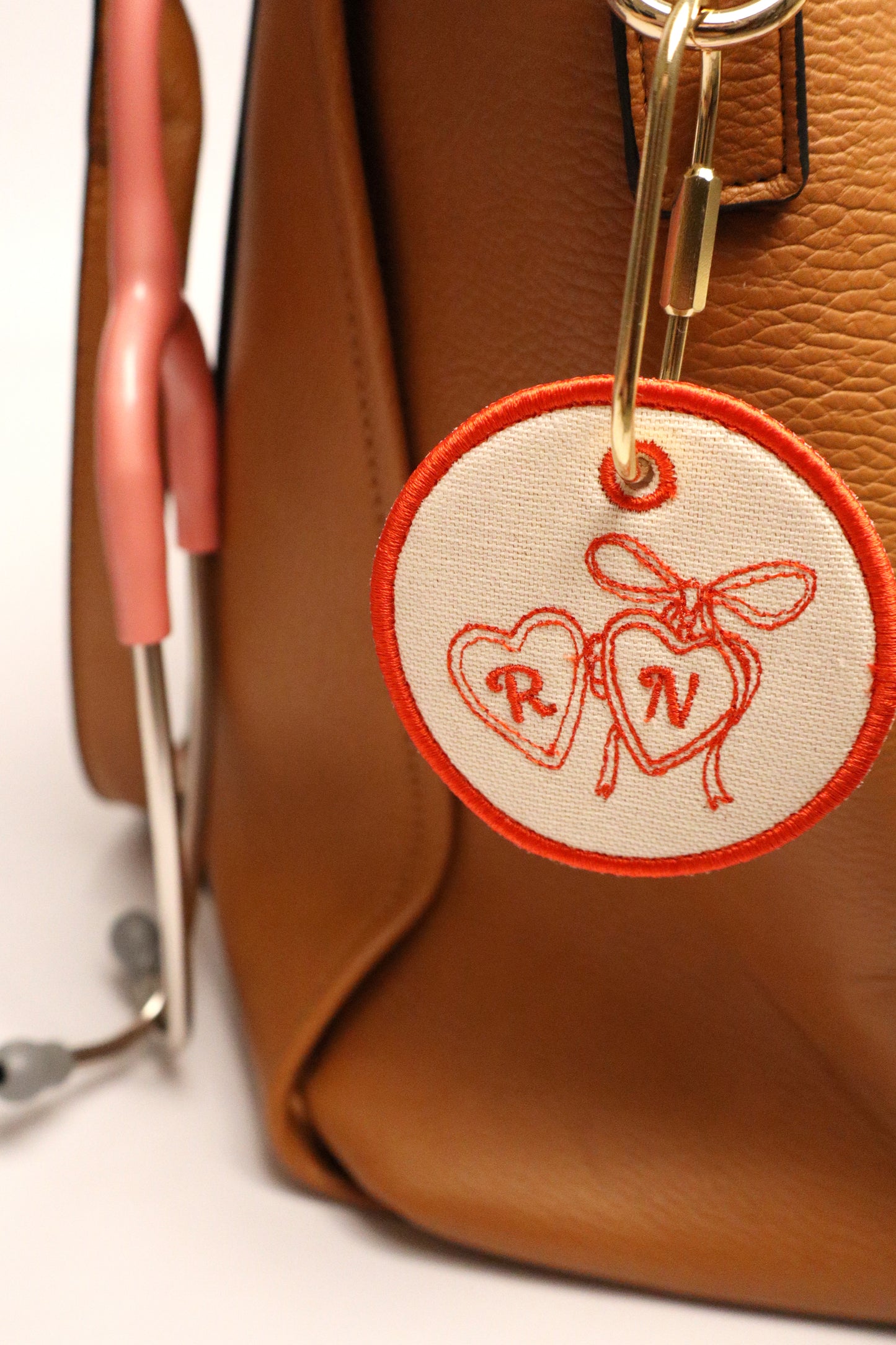 Heart Locket Bag Charm