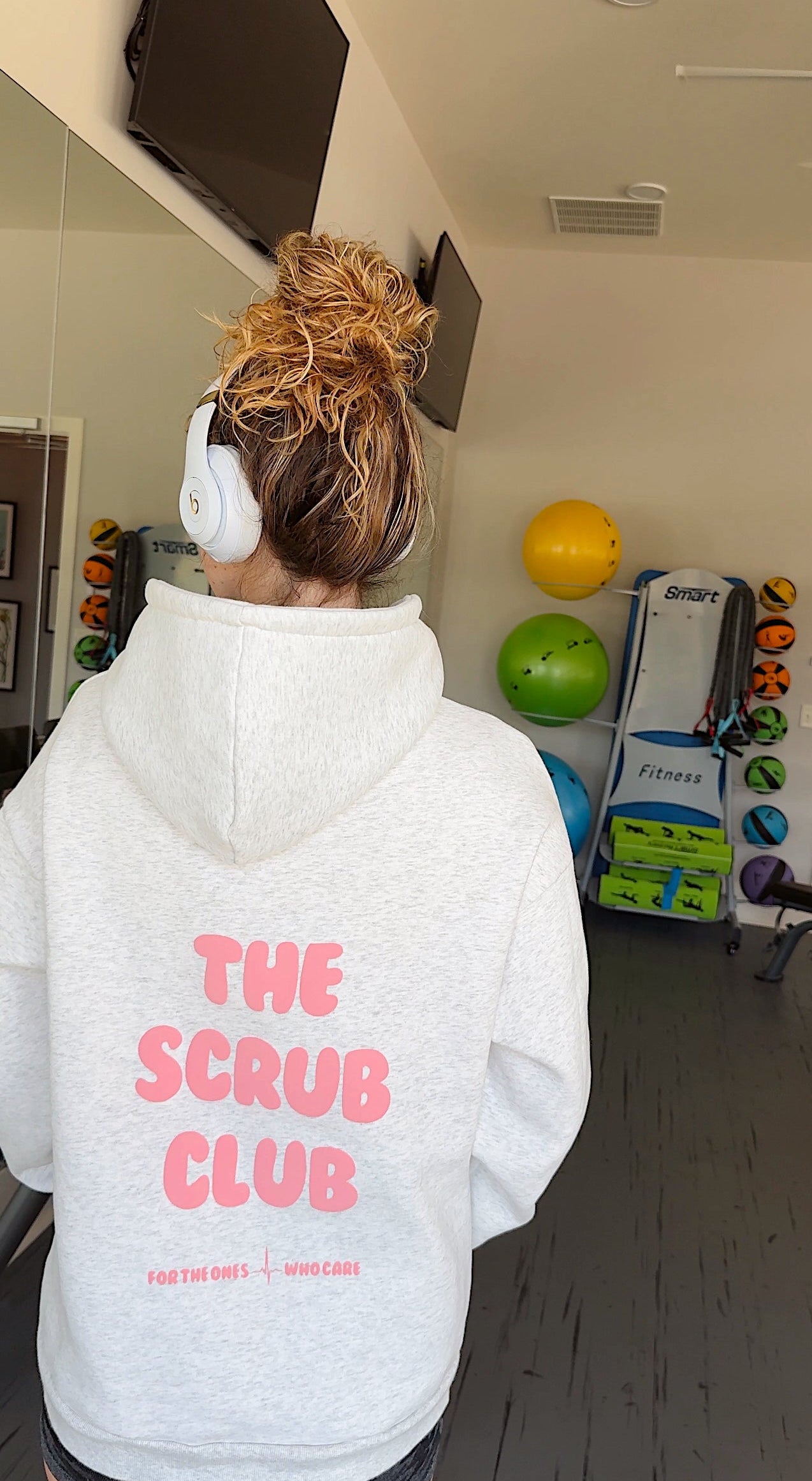 The Vitals Hoodie – Heather Grey