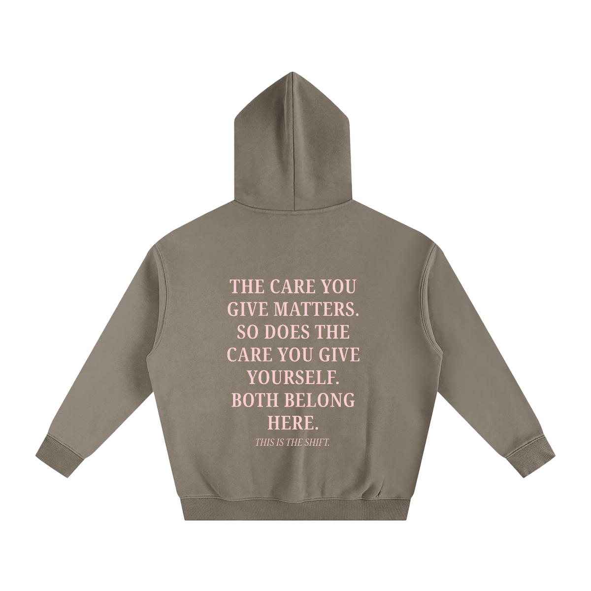 Shift the Culture Hoodie- Taupe
